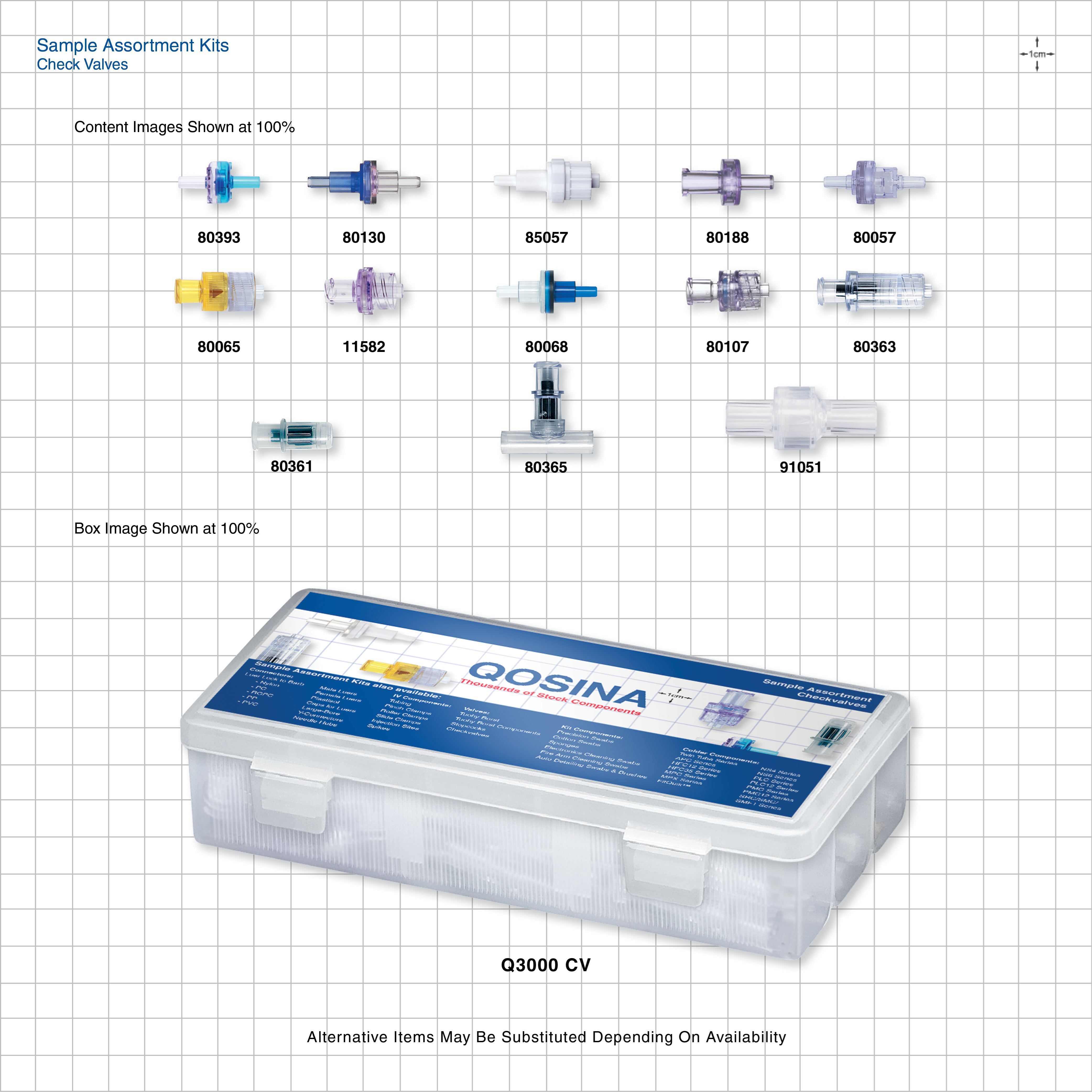 Check Valve Sample Kit